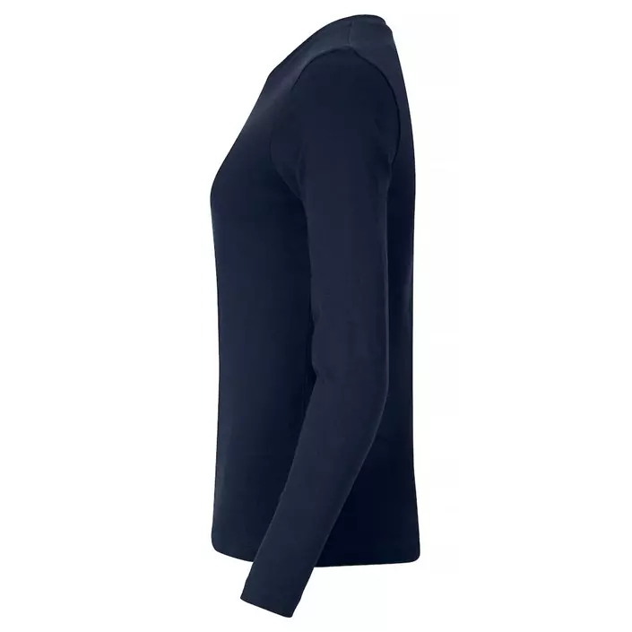 Clique Damen Premium Fashion langärmliges T-Shirt, Dark navy, large image number 2