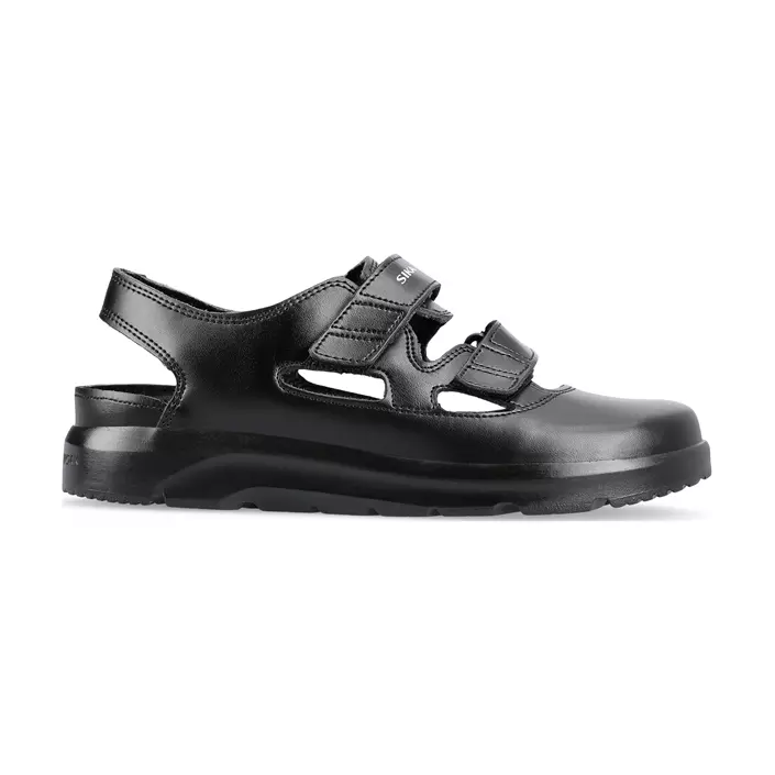 Sika OptimaX work sandals OB, Black, large image number 1