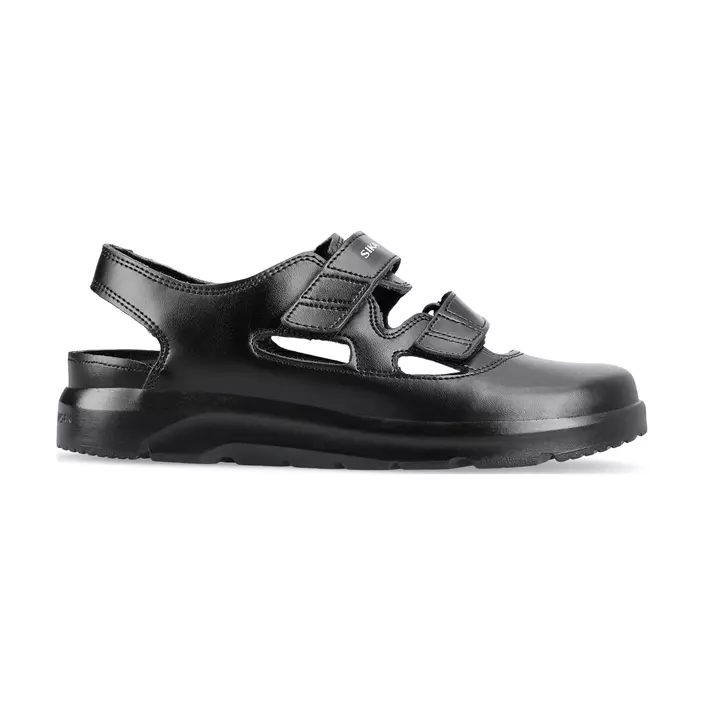 Sika OptimaX work sandals OB, Black, large image number 1