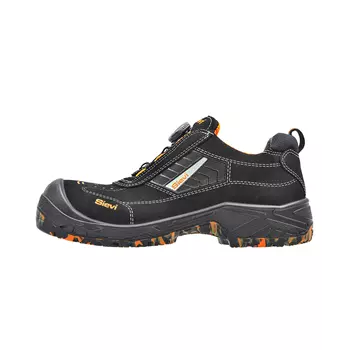 Sievi Spider Roller XL+ safety shoes S3, Black/Orange