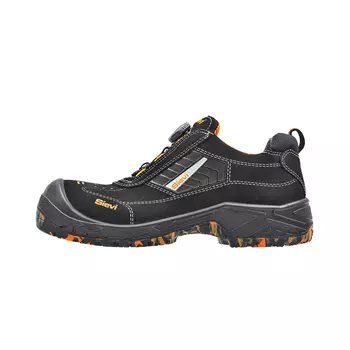 Sievi Spider Roller XL+ safety shoes S3, Black/Orange