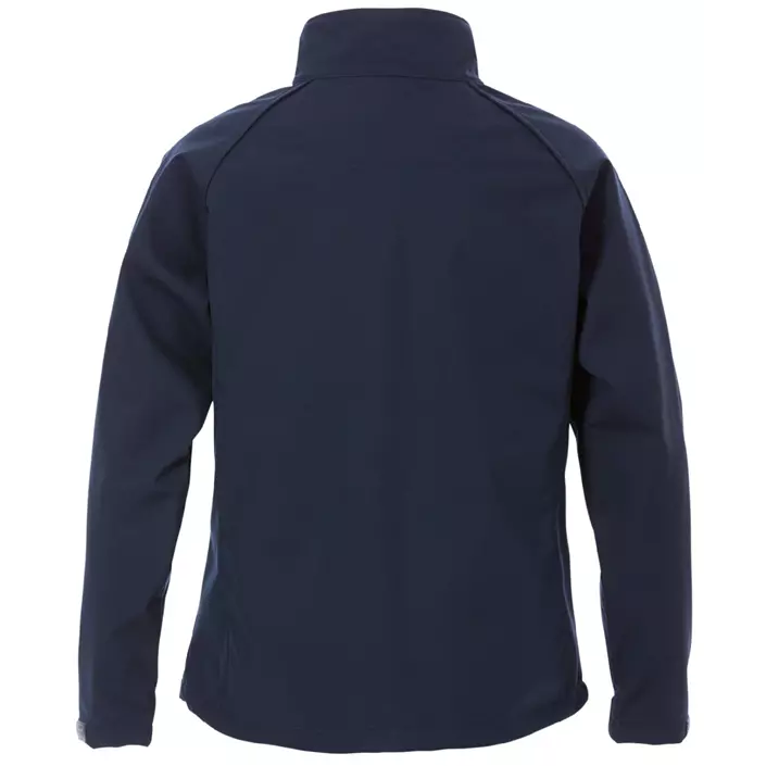 Fristads Acode women's softshell jacket, Dark Marine Blue, large image number 1
