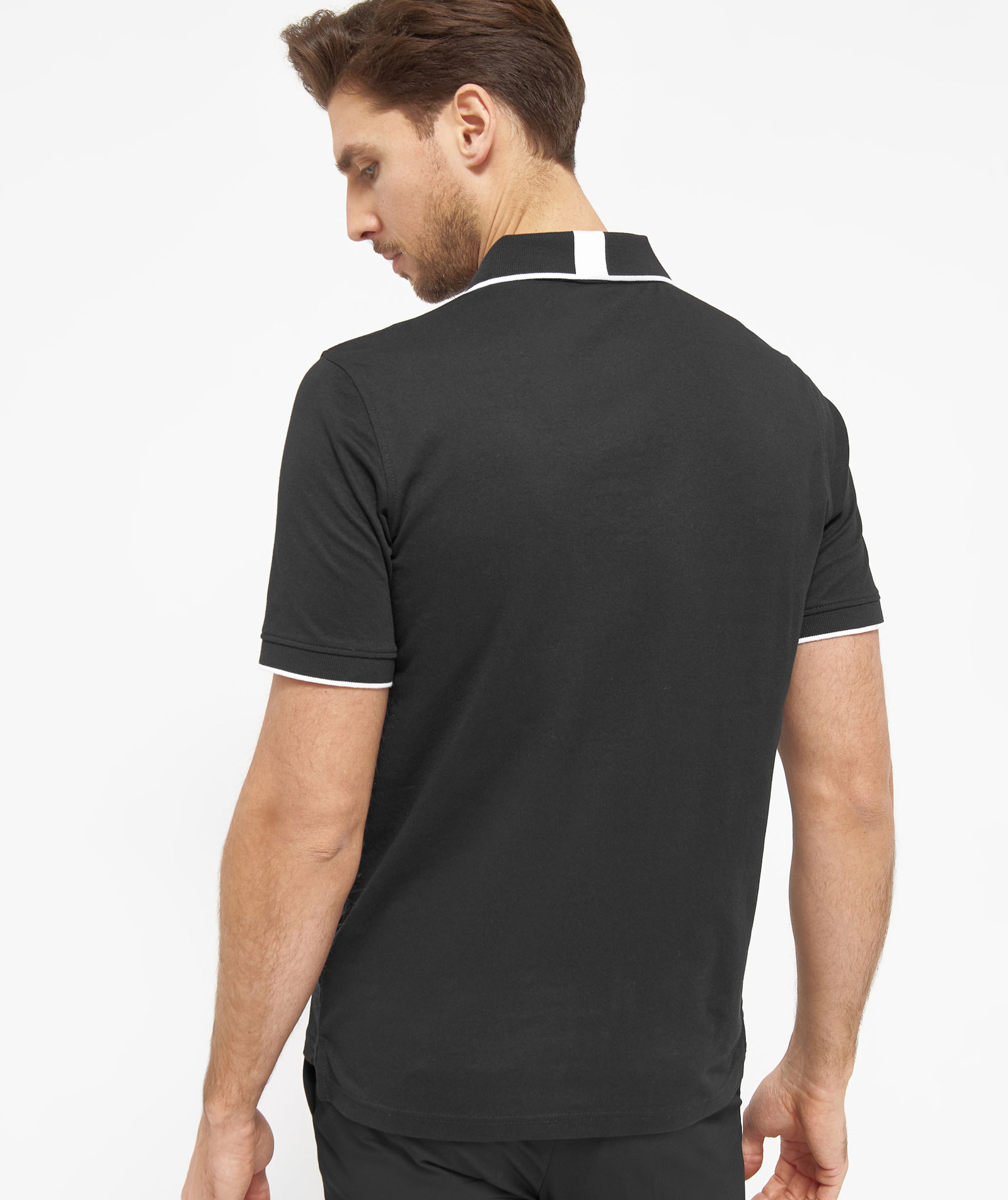 Belika Valencia polo shirt, Black, large image number 2