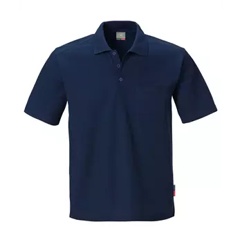 Kansas kortærmet Polo T-shirt, Marine