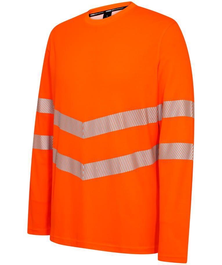 Engel Safety long-sleeved T-shirt, Hi-vis Orange, large image number 2