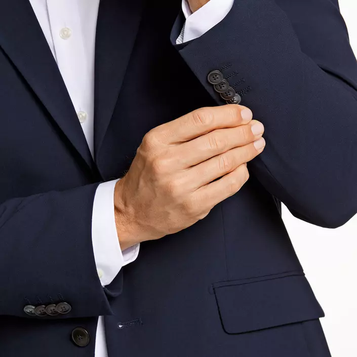 Lindbergh Superflex modern fit blazer, Navy, large image number 5