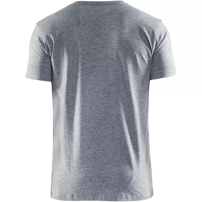 Blåkläder T-shirt, Gråmeleret, large image number 1