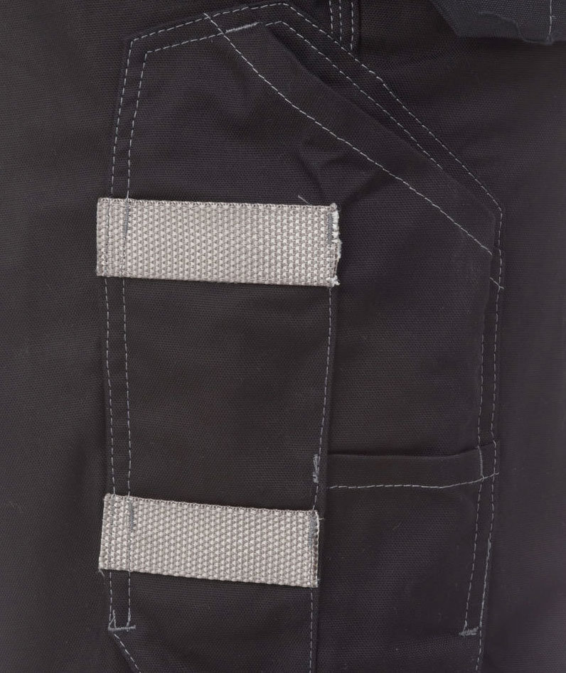 Kramp Technical bib and brace, Black, large image number 5