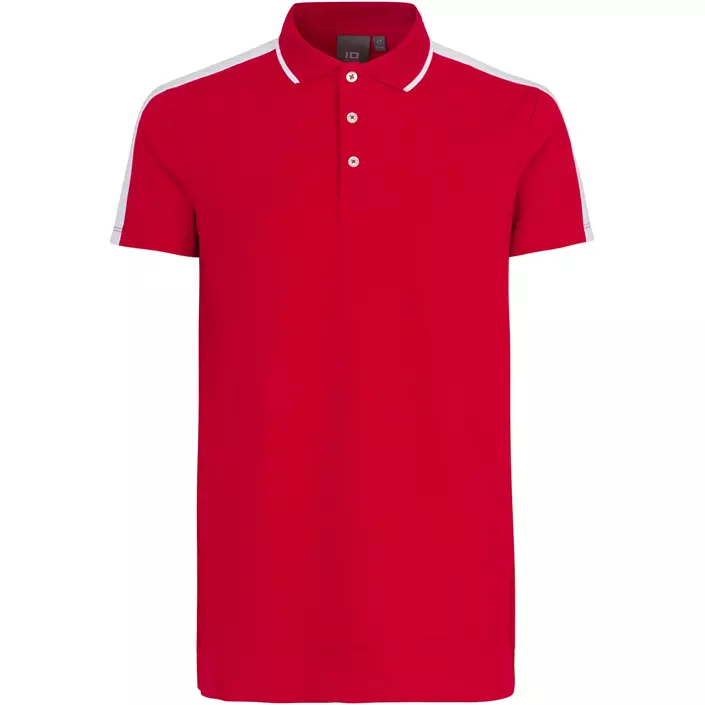 ID polo T-skjorte, Rød, large image number 0