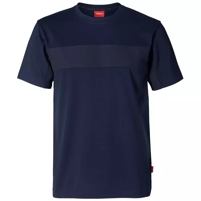 Kansas Evolve T-Shirt, Marine/Dunkel Marine, large image number 0