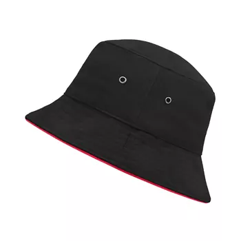 Myrtle Beach bucket hat, Black/Red