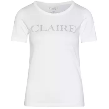Claire Woman Alanis dame T-shirt, Hvid