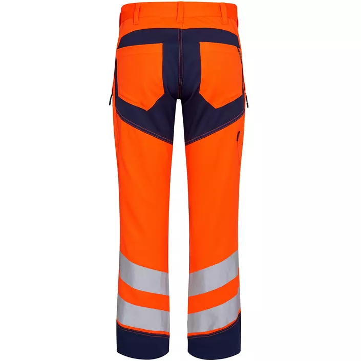 Engel Safety arbeidsbukse, Orange/Blue Ink, large image number 1