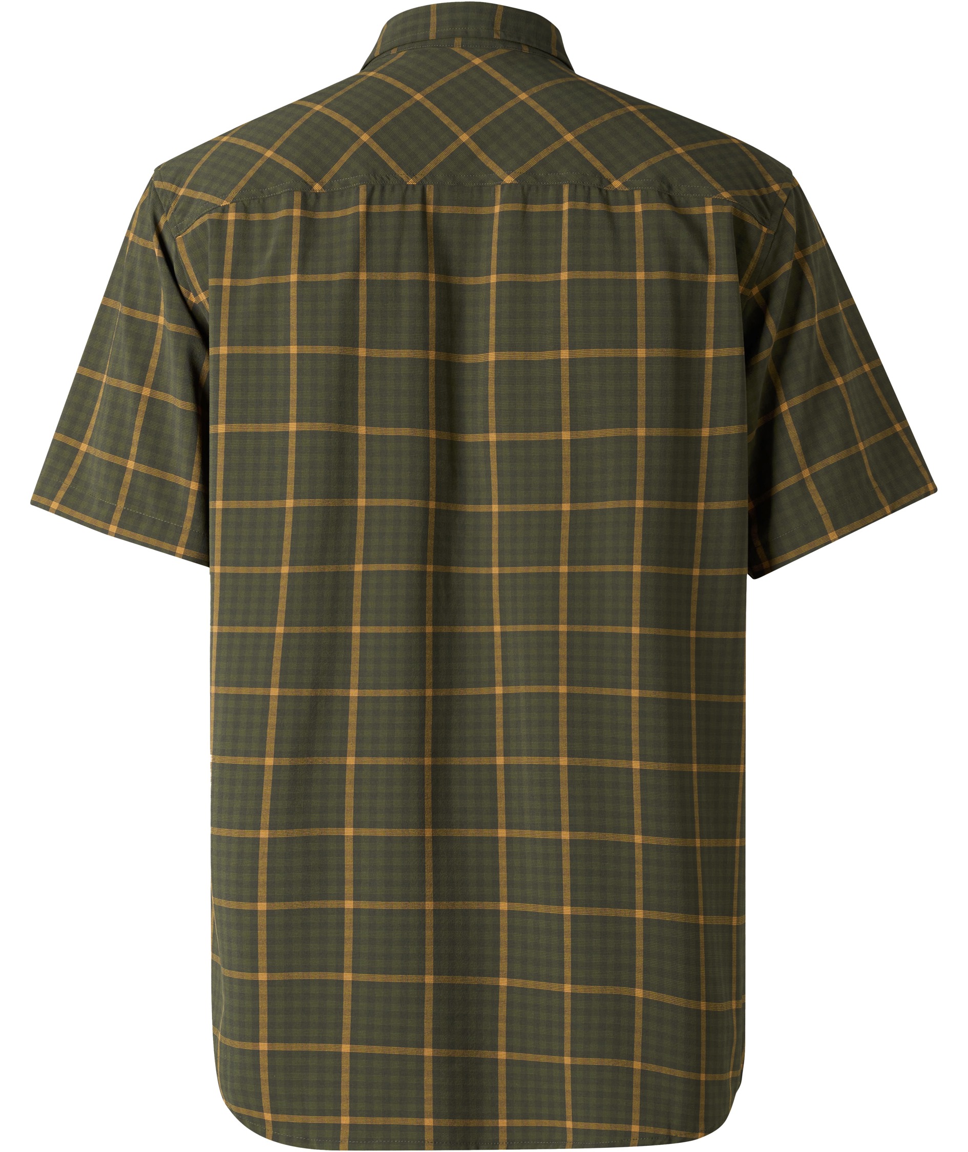 Pinewood Outdoor kort&aelig;rmet skjorte, Green, large image number 2