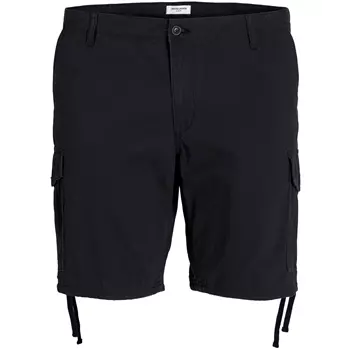 Jack & Jones Plus JPSTMARLEY cargo shorts, Black