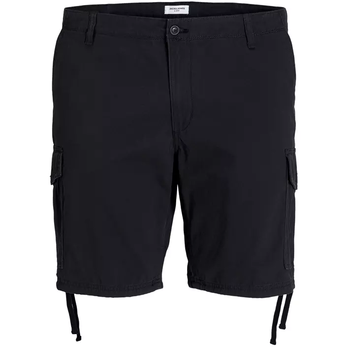 Jack & Jones Plus JPSTMARLEY cargo shorts, Black, large image number 0