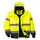 Portwest 3-in-1 pilotjacket with detachable sleeves, Hi-Vis yellow/marine, Hi-Vis yellow/marine, swatch