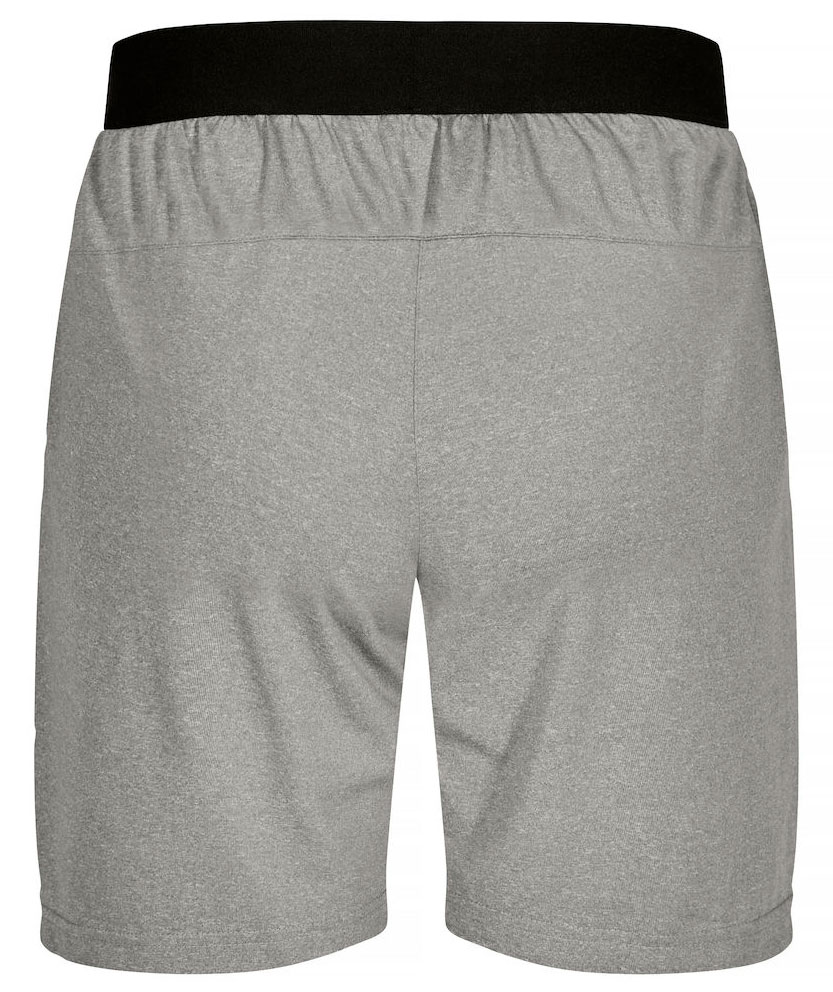 Clique Basic Active shorts for kids, Grey melange