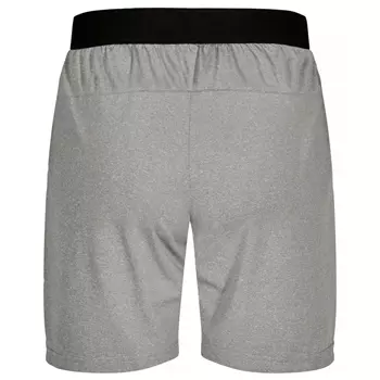 Clique Basic Active shorts for kids, Grey melange