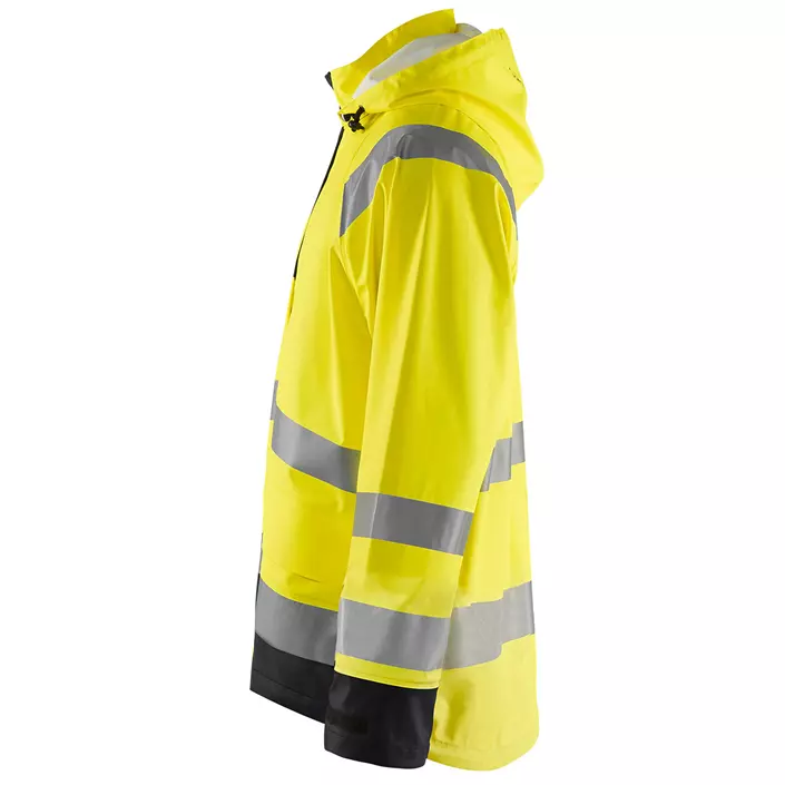 Blåkläder rain jacket Level 1, Hi-vis Yellow/Black, large image number 2