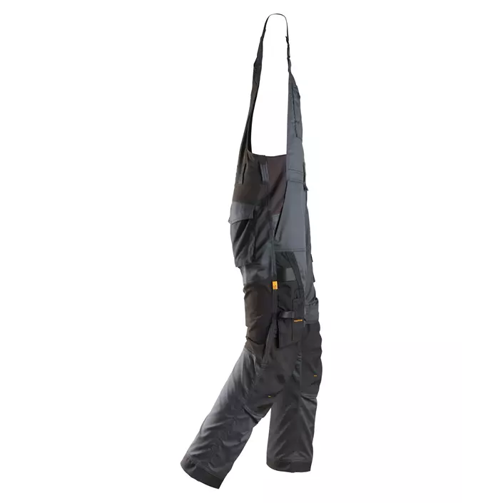 Snickers AllroundWork overalls 6051, Steel Grey/Black, large image number 1