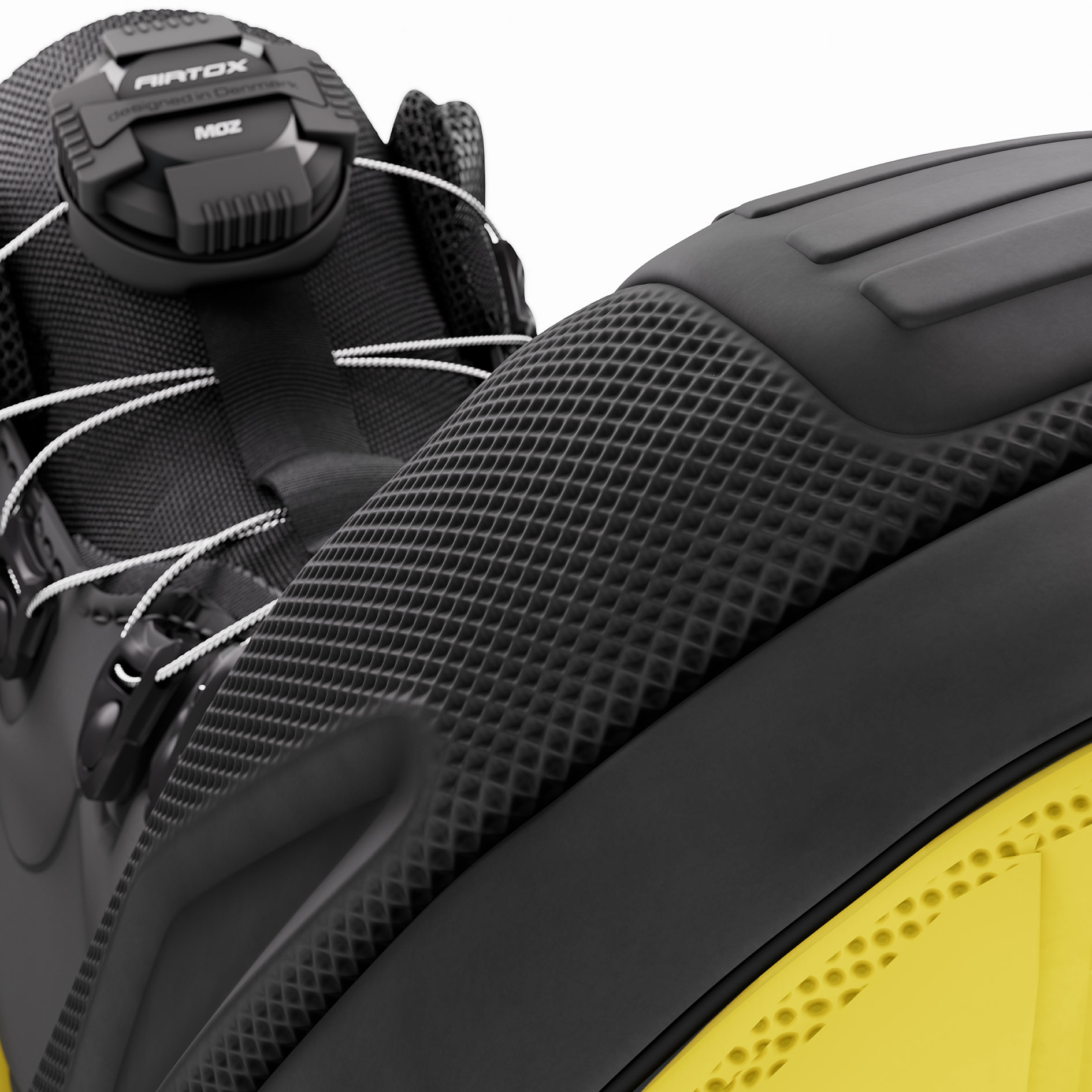 Airtox GL66-R skyddsst&ouml;vlar S3S BOA, Svart/Gul, large image number 5
