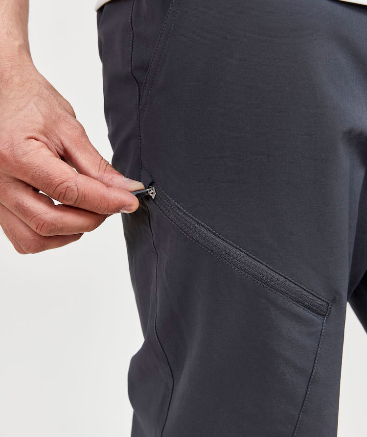 Craft ADV Explore Tech shorts, Asphalt, large image number 4