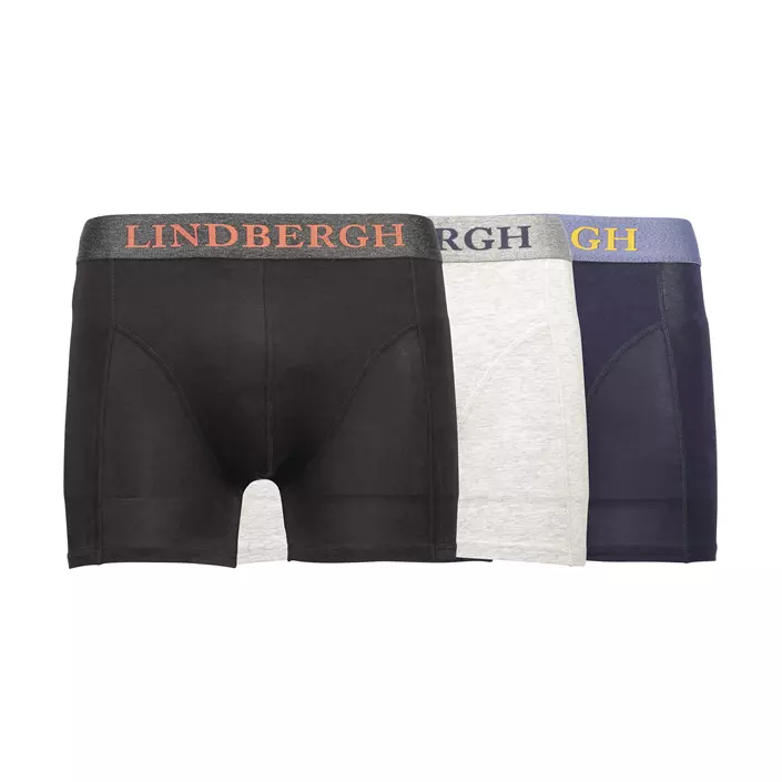 Lindbergh 3-pack kalsonger, Flerfärgad, large image number 0