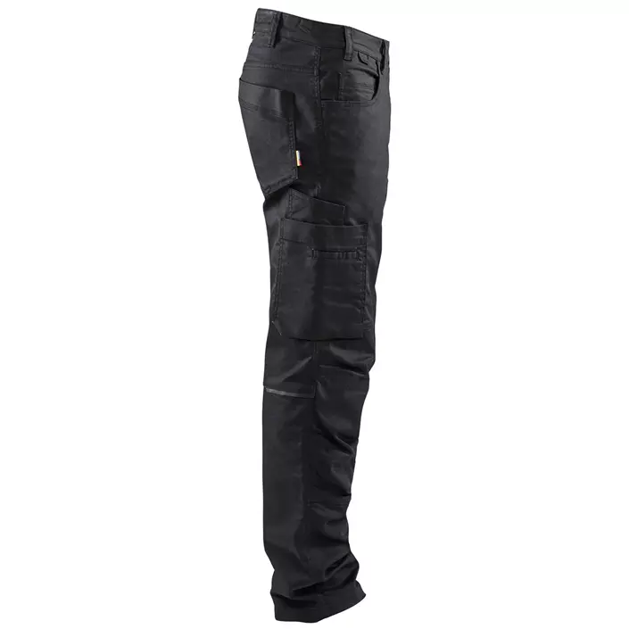 Blåkläder Unite denim work trousers, Black, large image number 2