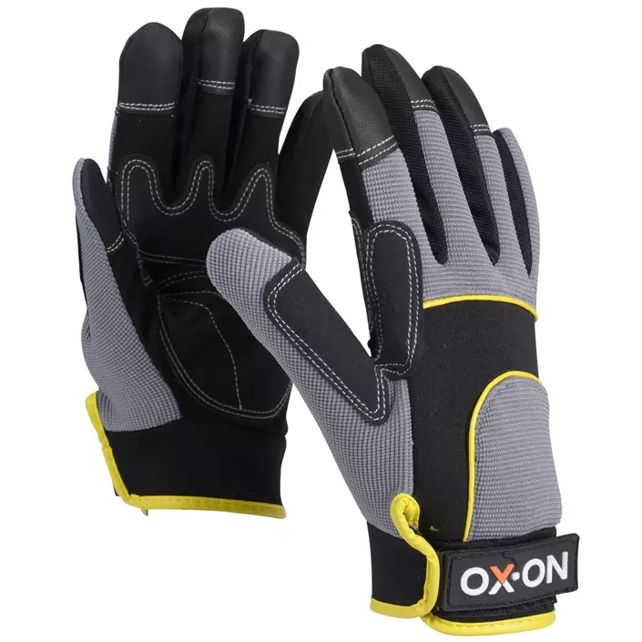 OX-ON Extreme Supreme 4600 work gloves, Grey/Black, large image number 0