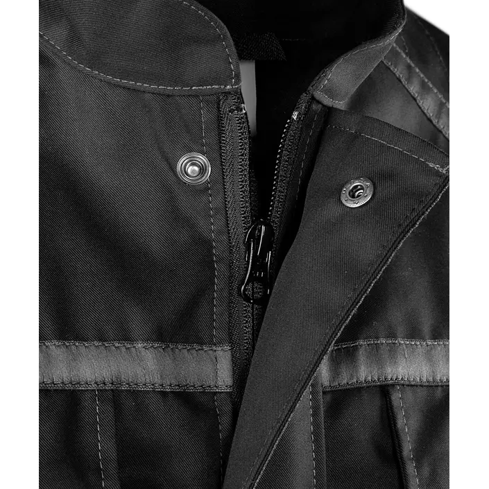 Fristads Green work jacket 4688 GRT, Black, large image number 3