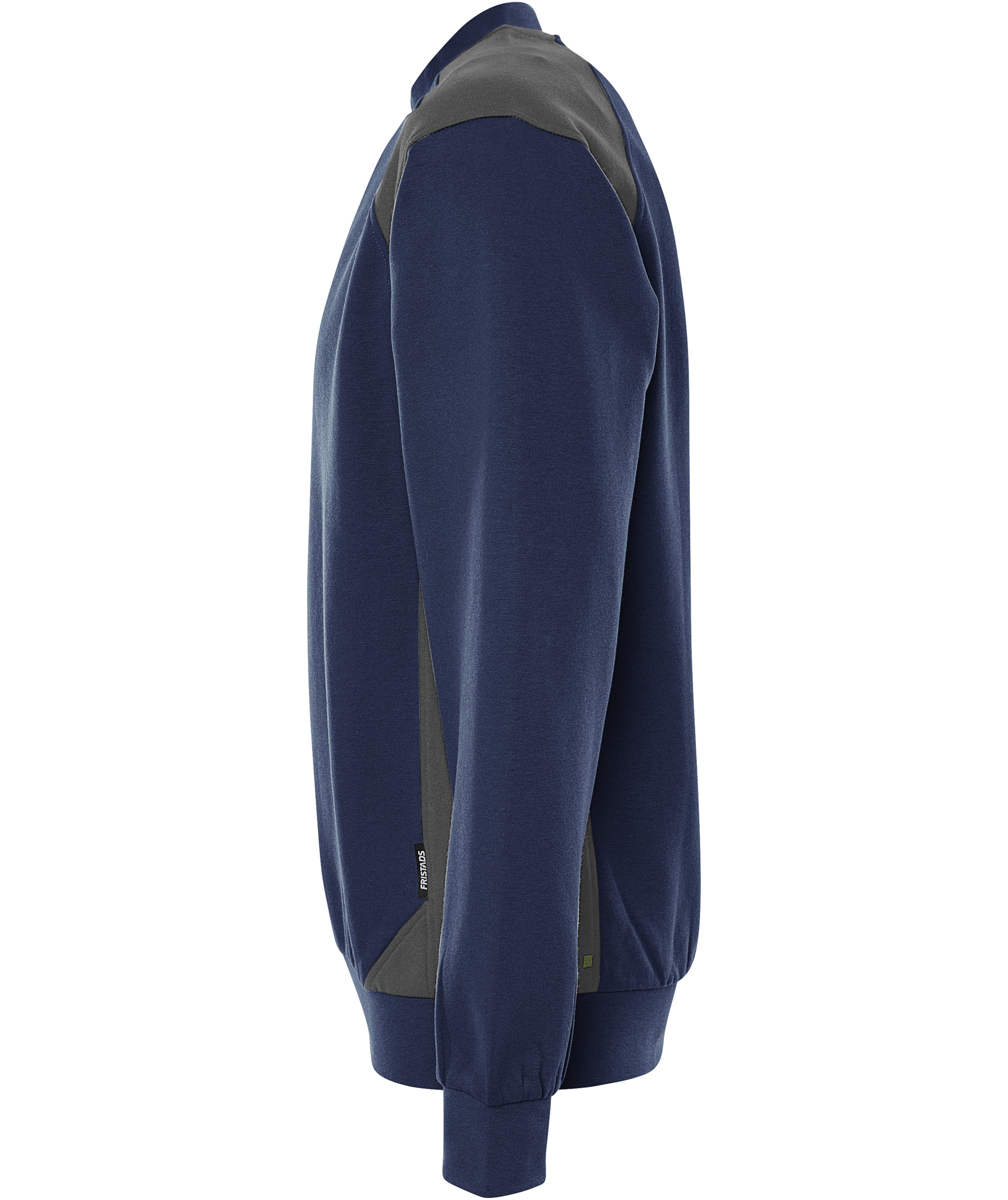 Fristads sweatshirt 7048 GSM, Marine Blue/Grey, large image number 3