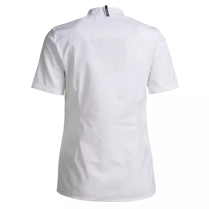 Kentaur modern fit kortærmet dame kokke/serviceskjorte, Hvid, large image number 2