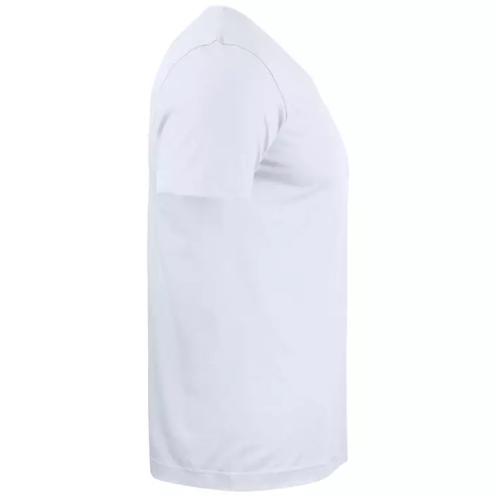 Clique Basic  T-shirt, Vit, large image number 5