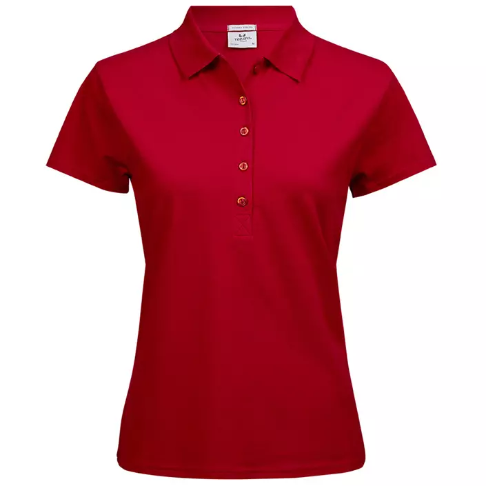 Tee Jays Luxury Stretch dame polo T-shirt, Rød, large image number 0
