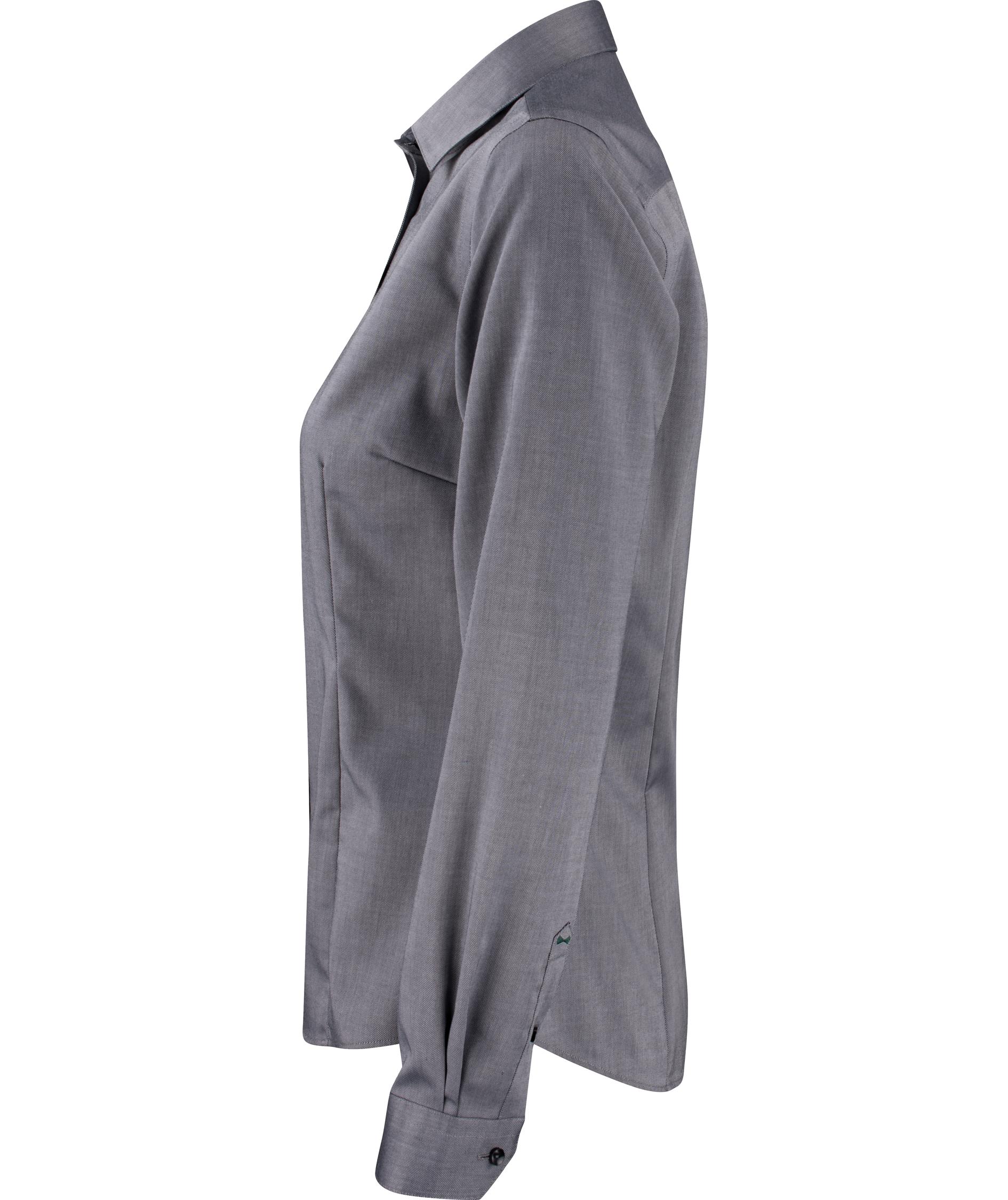 J. Harvest & Frost Twill Green Bow O1 lady fit skjorte, Gr&aring;, large image number 2