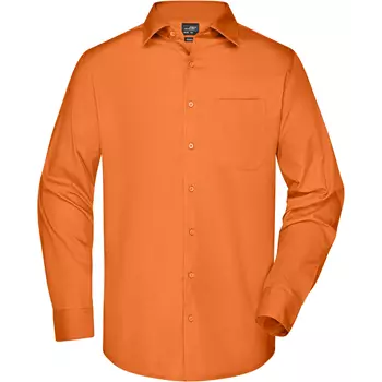 James & Nicholson modern fit  shirt, Orange