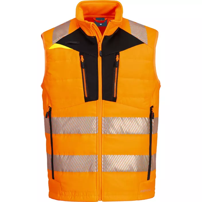 Portwest DX4 softshell vest, Hi-Vis Orange/Black, large image number 0