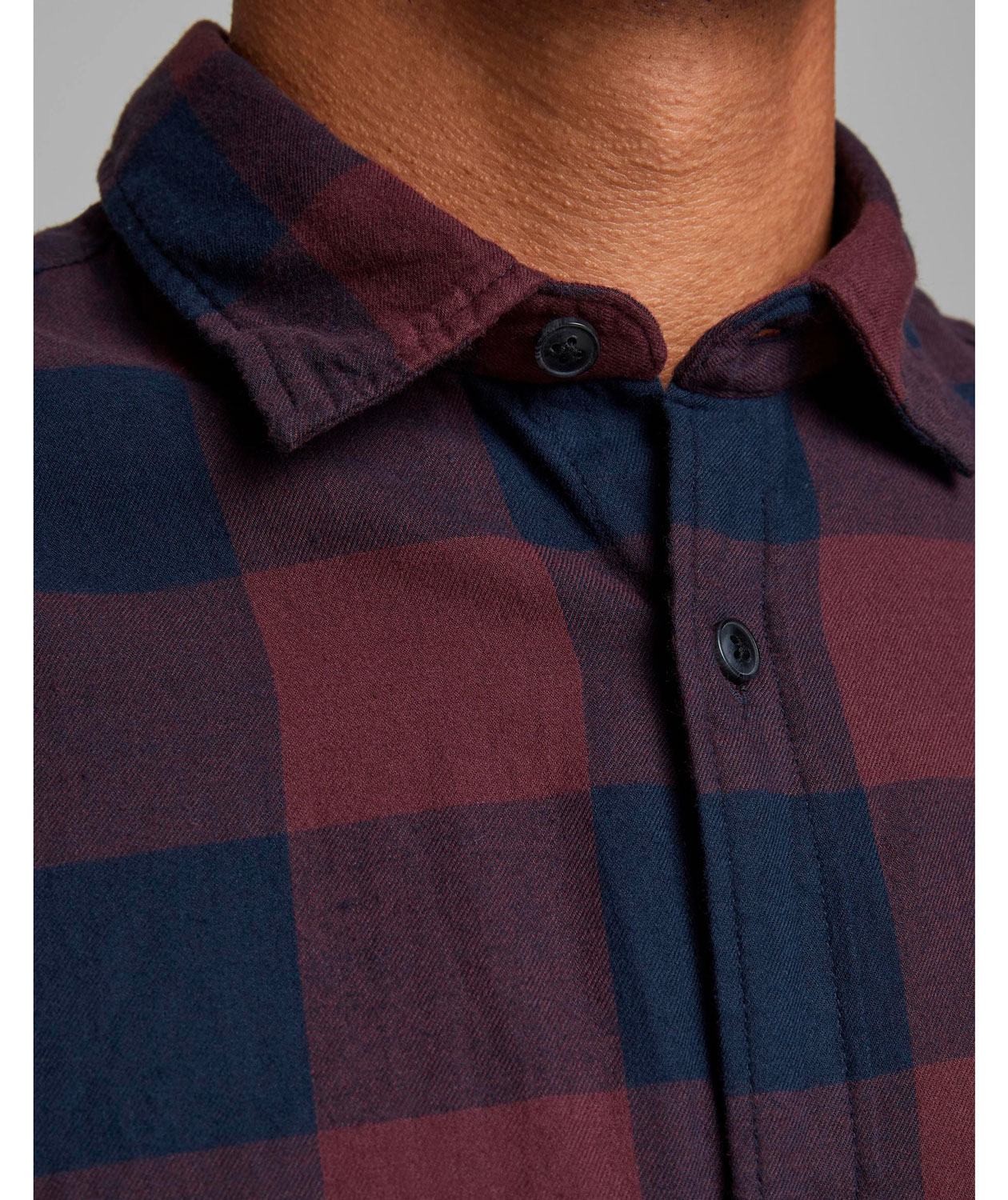 Jack & Jones JJEGINGHAM Slim fit lumberjack shirt, Port Royale, large image number 3