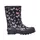 Viking Jolly Print rubber boots for kids, Navy/Antiquerose, Navy/Antiquerose, swatch