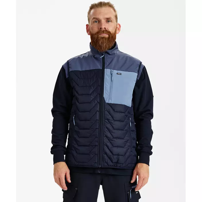 Engel Entire vatteret vest, Deep Blue/Dark Sea, large image number 1
