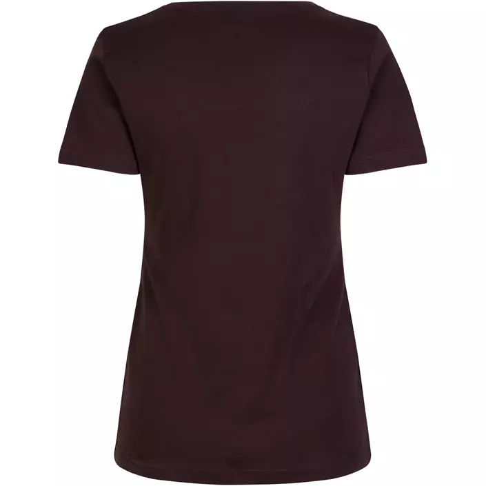 ID Interlock Damen T-Shirt, Dark bourdeaux, large image number 1