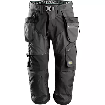 Snickers craftsman knee pants FlexiWork, Steel Grey/Black