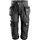 Snickers craftsman knee pants FlexiWork 6905, Steel Grey/Black, Steel Grey/Black, swatch