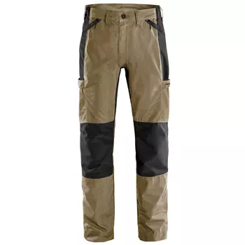 Fristads service trousers 2540 LWR, Khaki/Black