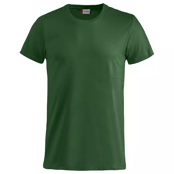Clique Basic T-shirt, Flaskgrön, large image number 0