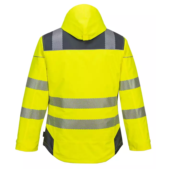 Portwest PW3 winter jacket, Hi-vis Yellow/Grey, large image number 1