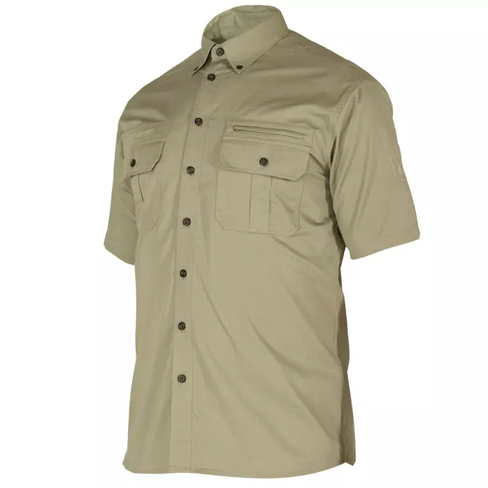 Deerhunter Caribou comfort fit short-sleeved shirt, Chinchilla, large image number 0