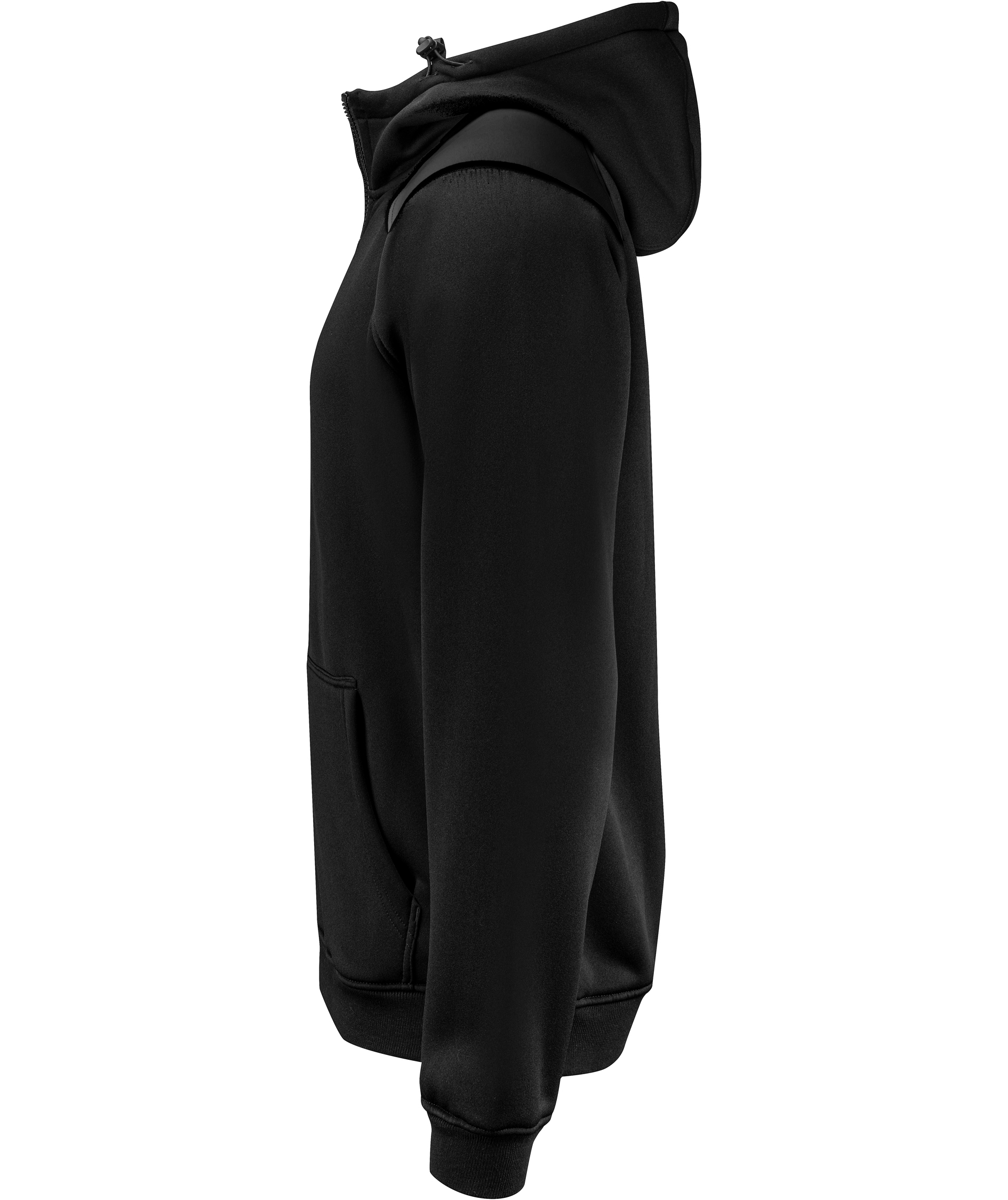 ProJob Hoodie mit Rei&szlig;verschluss 2133, Black, large image number 3