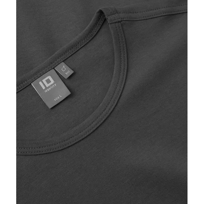 ID Identity Interlock T-shirt, Koksgrå, large image number 3